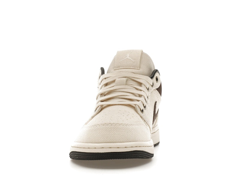 Jordan 1 Low Premium Pale Ivory Off Noir Baroque Brown