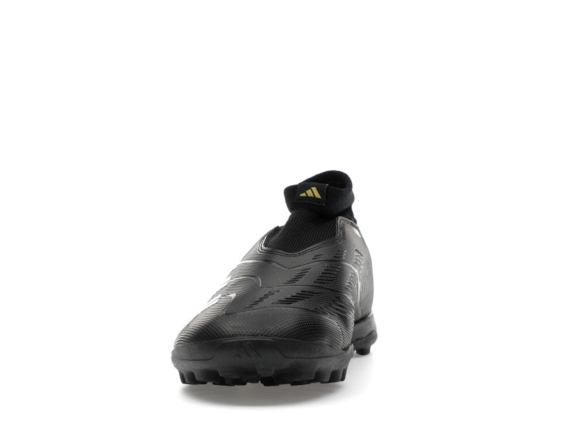 adidas Predator League Laceless Turf Core Black Carbon Gold Metallic