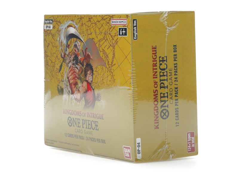 Bandai One Piece Card Game Kingdom of Intrigue Booster Box (OP-04)