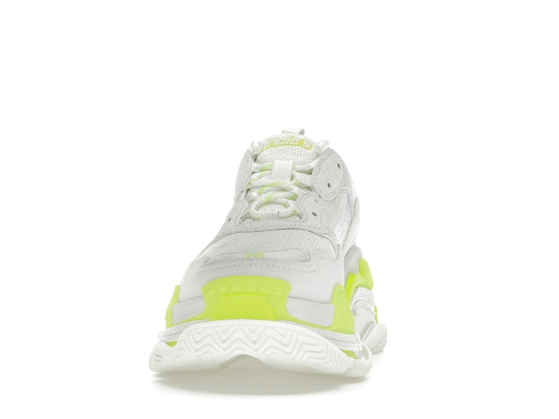 Balenciaga Triple S White Fluo Yellow (Women's)