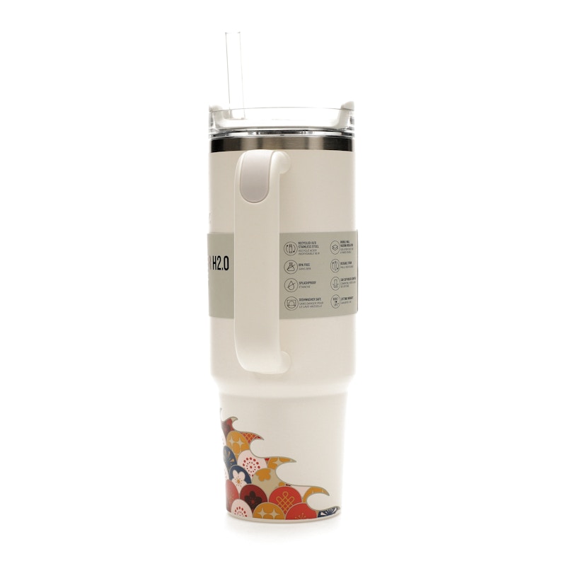 Stanley The Lunar New Year Limited Edition Flowstate Quencher 30oz Tumbler Cream Dragon