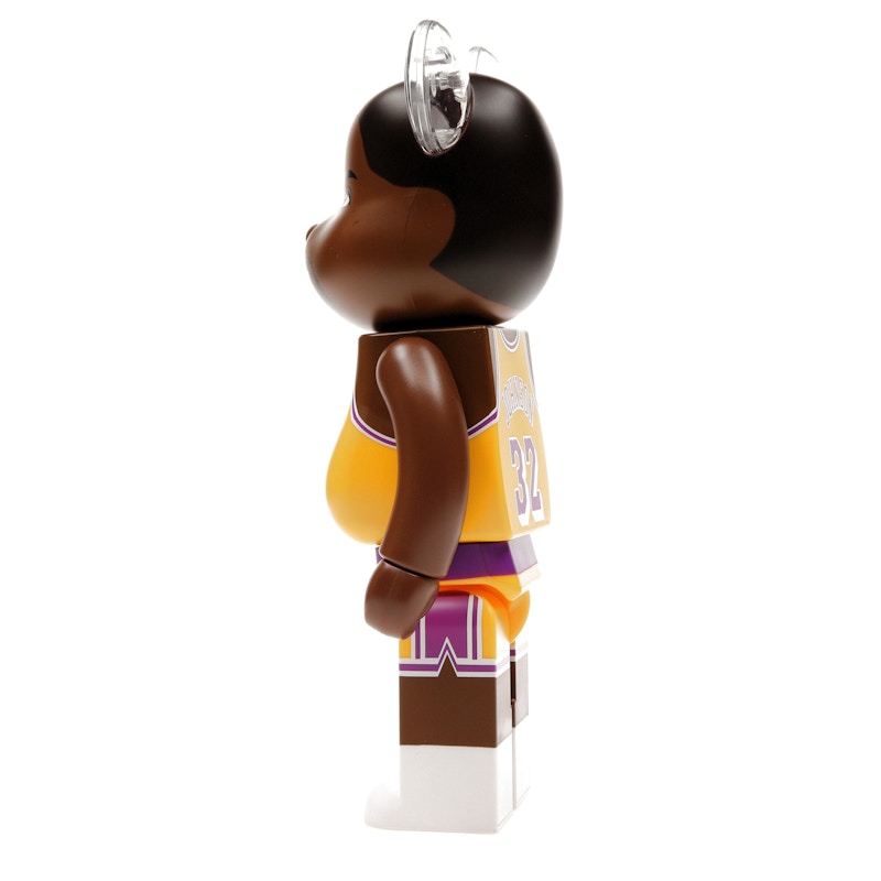 Bearbrick NBA Magic Johnson (Los Angeles Lakers) 100% & 400% Set