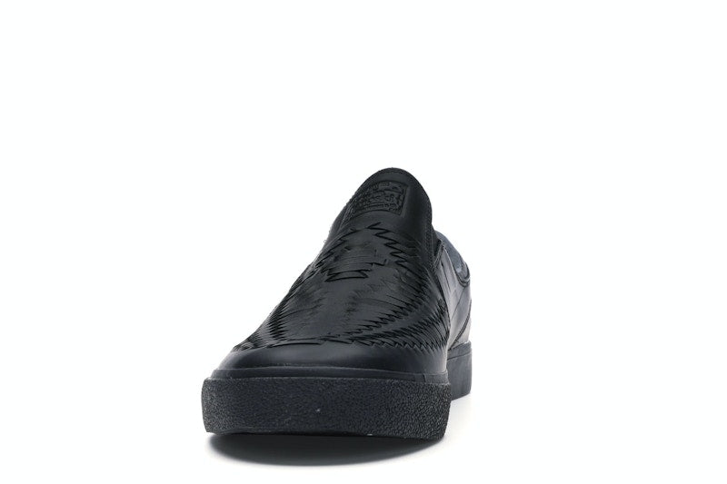 Nike SB Zoom Stefan Janoski Slip RM Crafted Woven Black