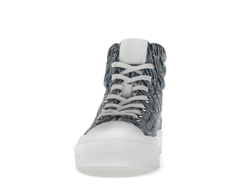 Givenchy City High Top In 4G Denim Blue White