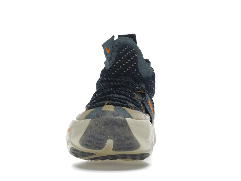 Nike ISPA Sense Flyknit Mineral Slate Magma Orange