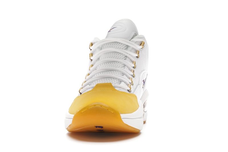 Reebok Question Mid Yellow Toe