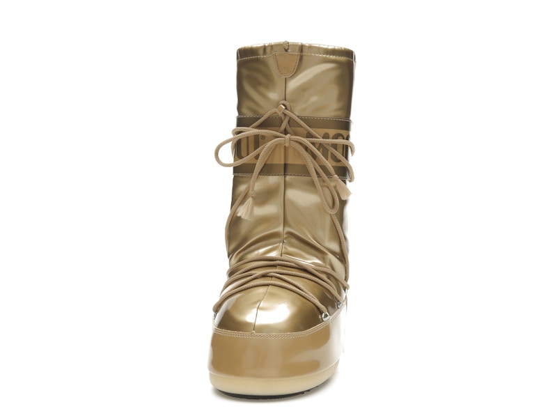 Moon Boot Icon Vinile Boot Metallic Gold