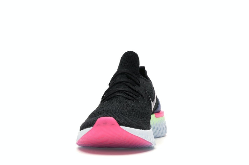 Nike Epic React Flyknit 2 Black Sapphire Hyper Pink (Women's)
