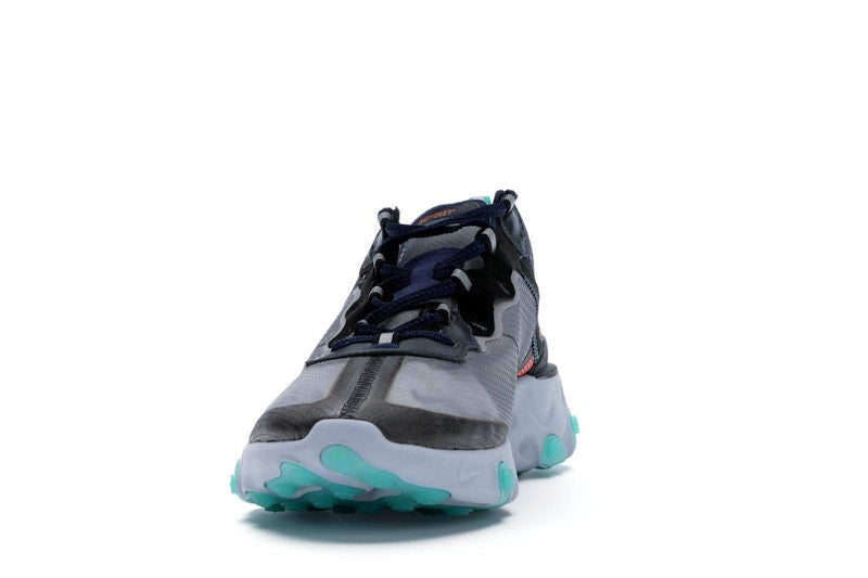 Nike React Element 87 Black Neptune Green