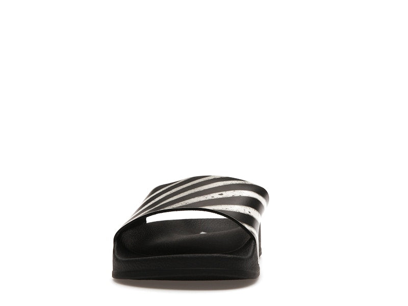Off-White Spray Stripes Slides Black