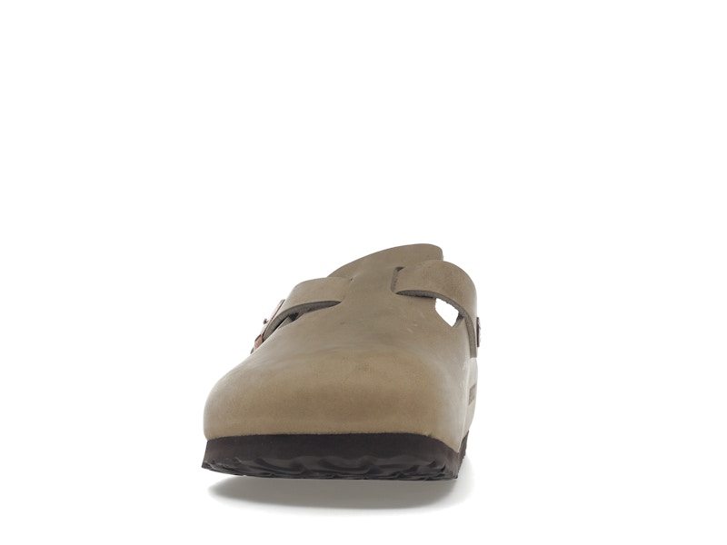 Birkenstock Boston Soft Footbed Oiled Leather Tobacco Brown