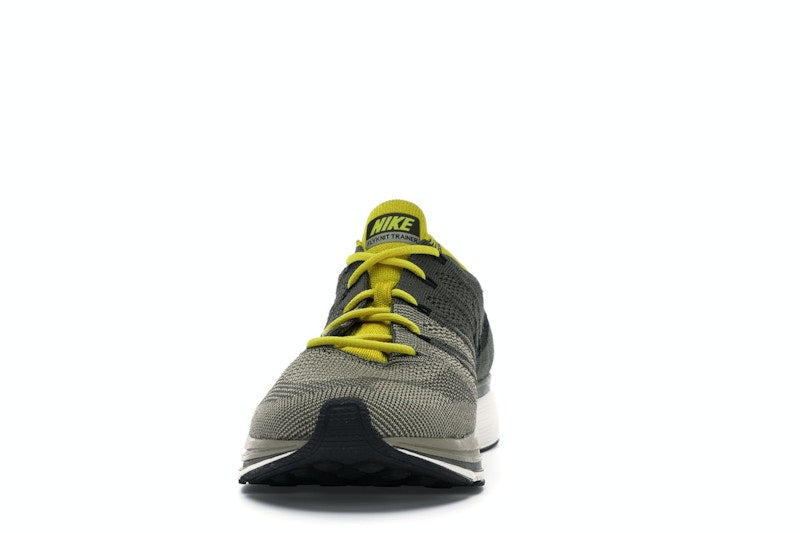 Nike Flyknit Trainer Cargo Khaki Bright Citron