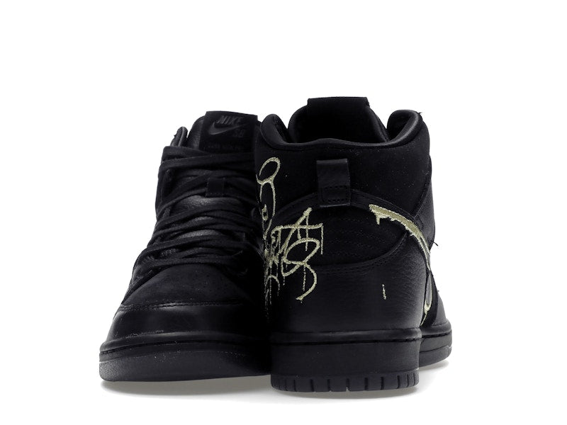 Nike SB Dunk High FAUST Black Gold