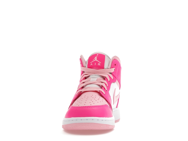 Jordan 1 Mid Fierce Pink (GS)