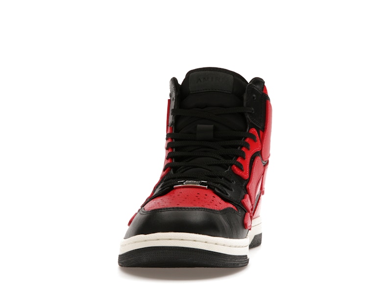 AMIRI Skel Top Hi Black Red White