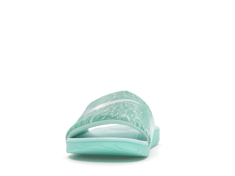 Nike Kawa Slide Print Emerald Rise (GS)