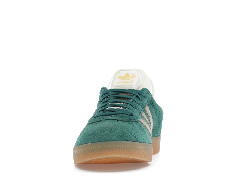 adidas Gazelle Collegiate Green Wonder Beige Gold Metallic