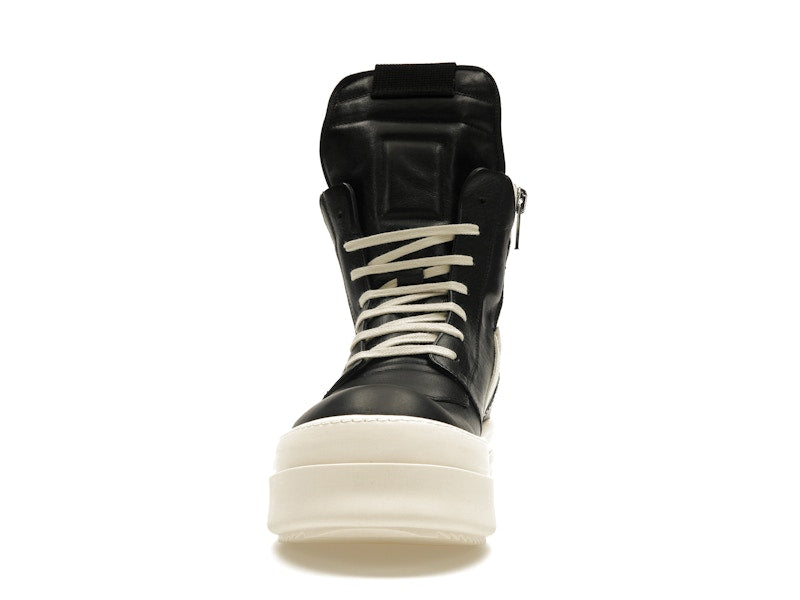 Rick Owens Mega Bumper Geobasket Black Milk