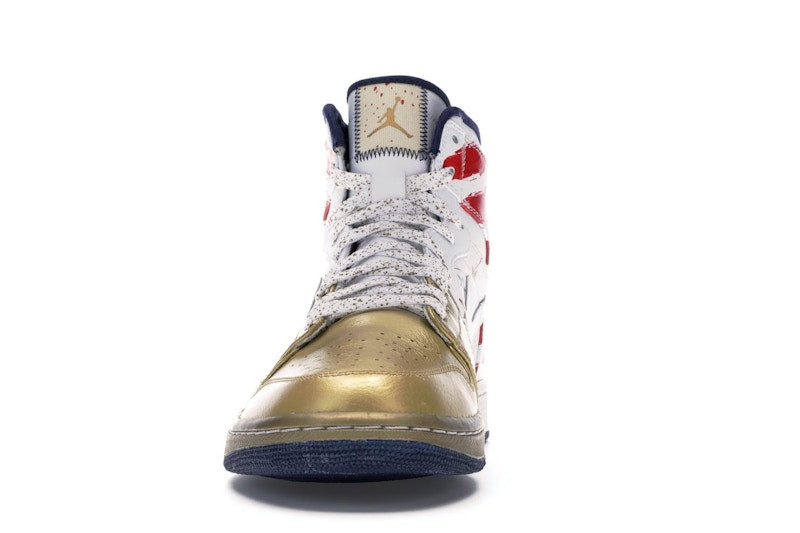 Jordan 1 Retro Dave White Wings For the Future Gold