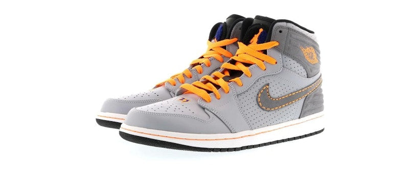 Jordan 1 Retro 93 Wolf Grey Orange (NE-YO Charity Auction)