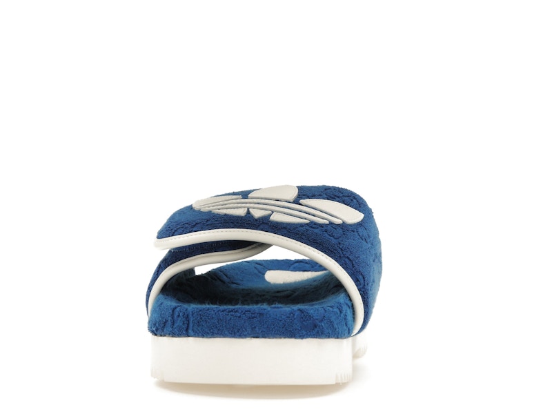 adidas x Gucci GG Platform Sandal Blue
