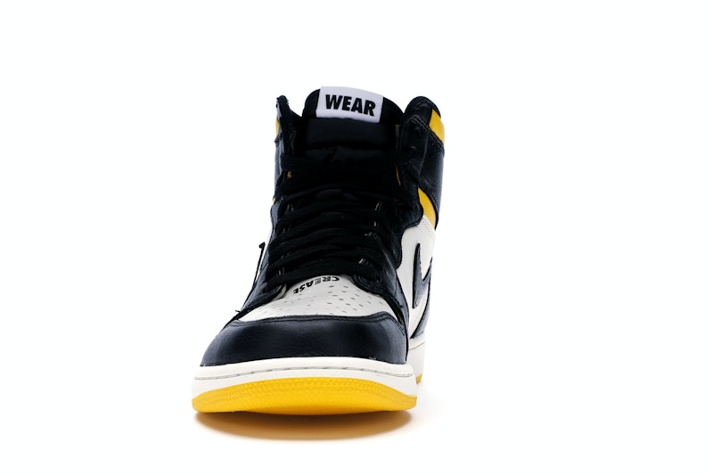 Jordan 1 Retro High Not for Resale Varsity Maize