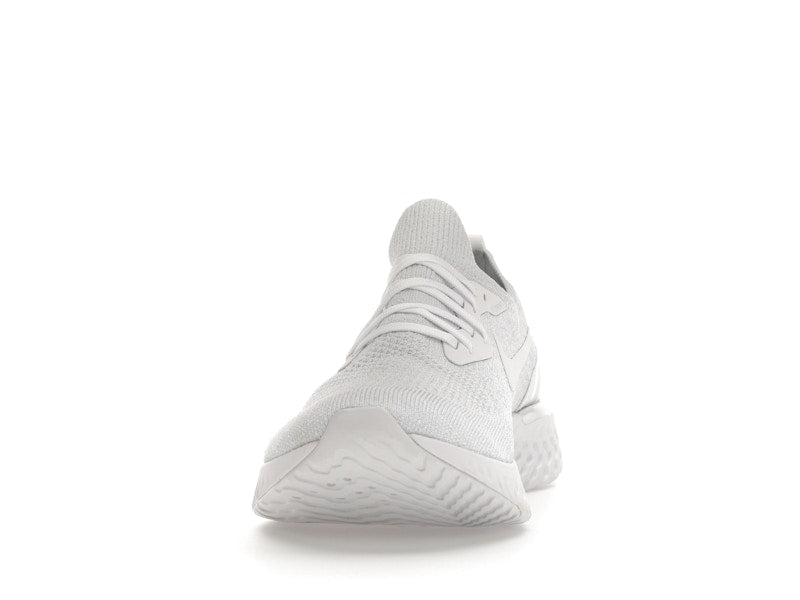 Nike Epic React Flyknit True White