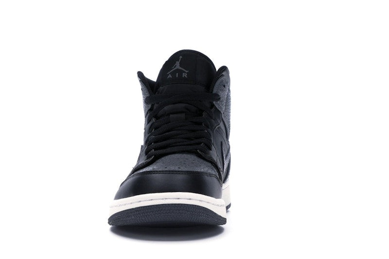 Jordan 1 Retro Mid Black Dark Grey