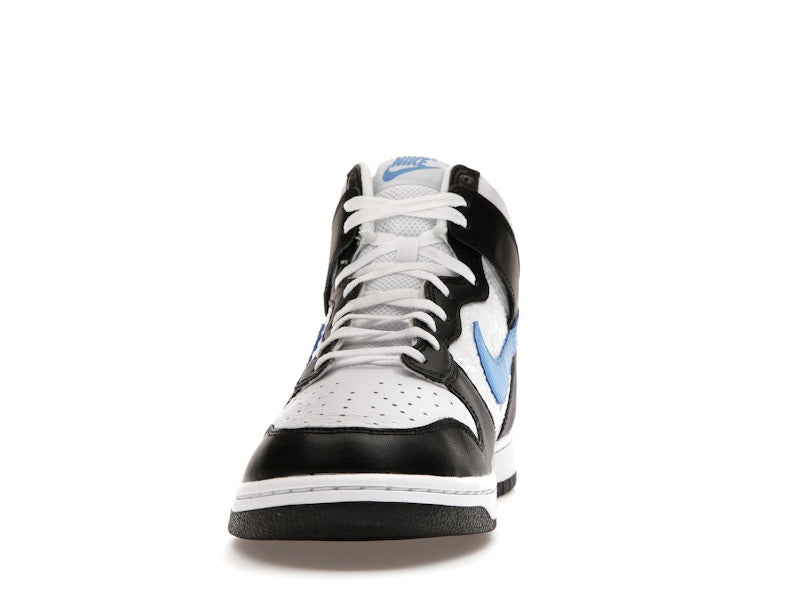 Nike Dunk High Retro FLC Black University Blue White