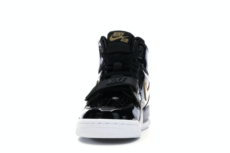 Jordan Legacy 312 Black Gold Patent (GS)