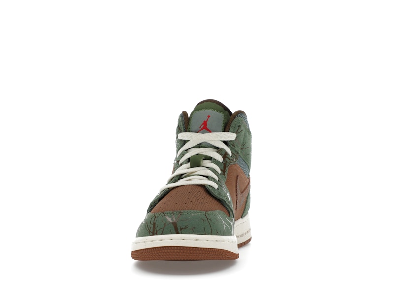 Jordan 1 Mid Treeline (GS)