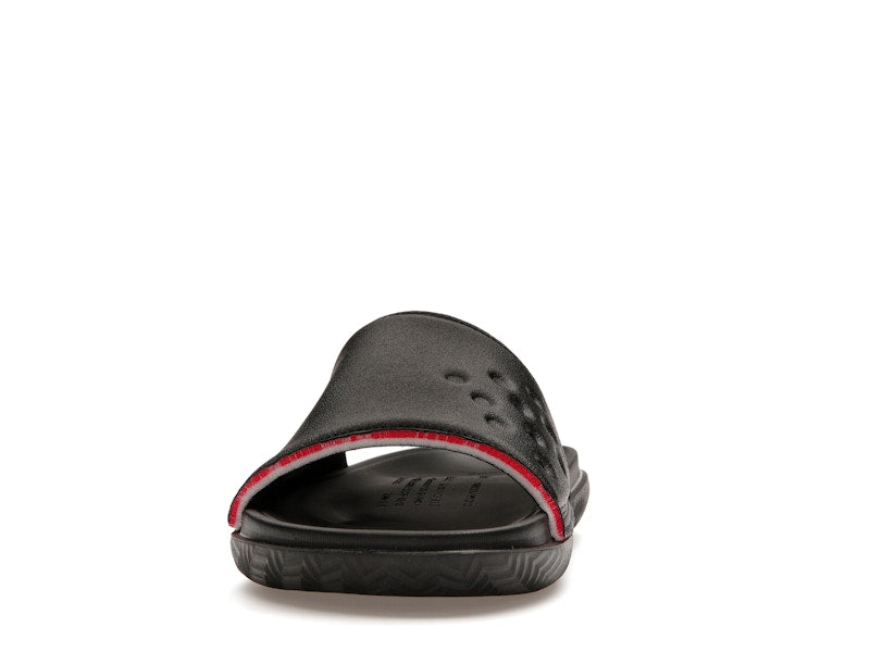 Jordan Play Slide Black University Red