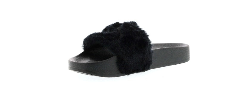 Puma Fur Slide Fur Slide Black (Women's)