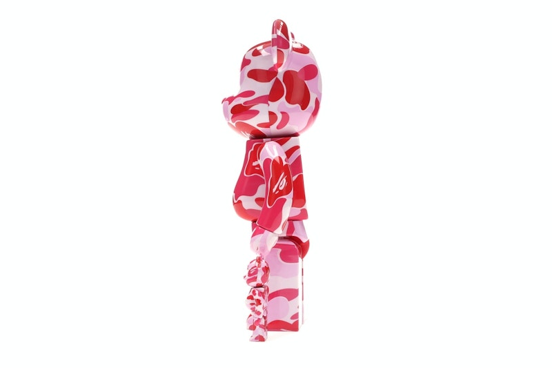 Bearbrick A Bathing Ape ABC Camo 100% & 400% Set Pink