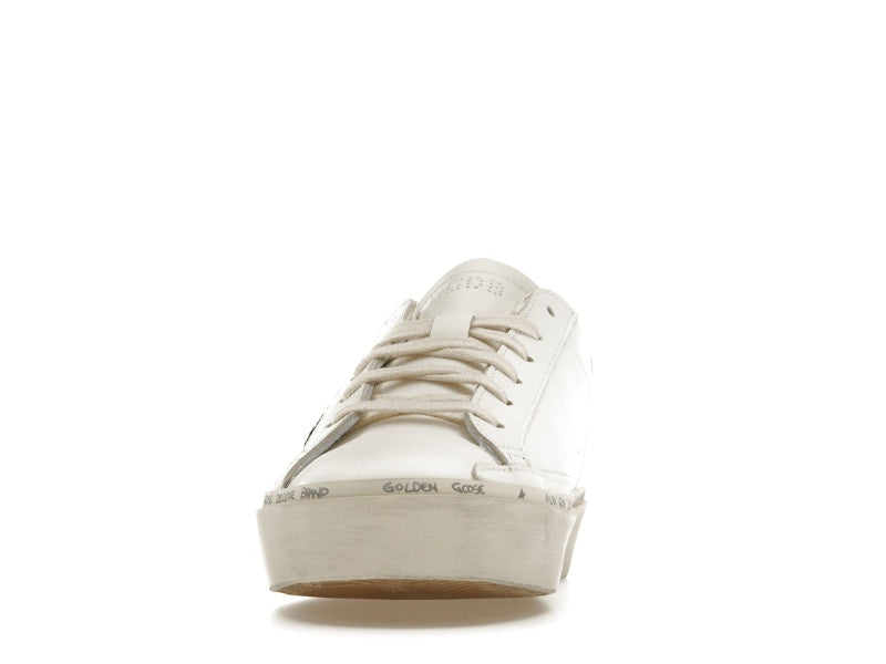 Golden Goose Hi Star White Black Star (Women's)