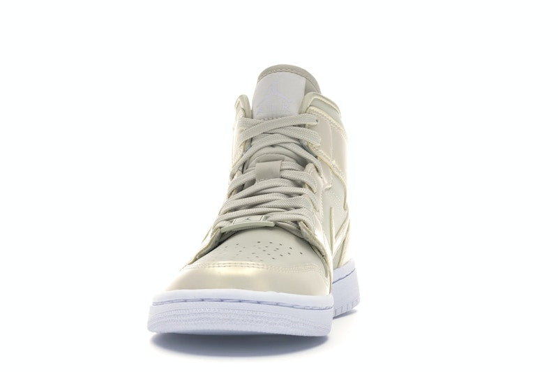 Jordan 1 Mid Goose Feather Yellow (Women's)