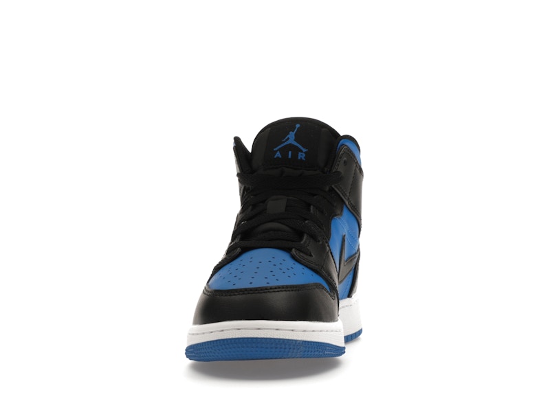 Jordan 1 Mid Black Royal Blue (GS)