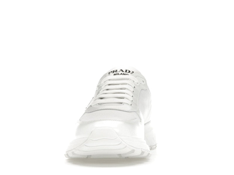 Prada PRAX 01 Sneakers Re-Nylon Brushed Leather White White