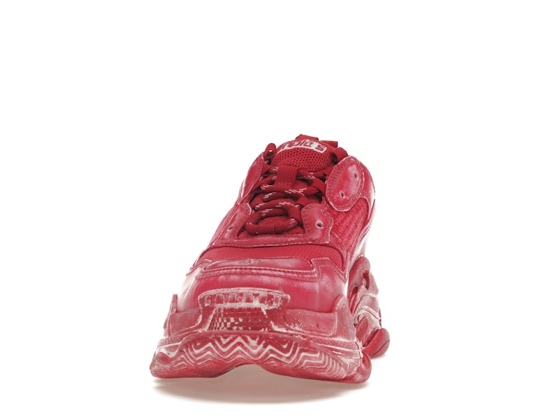 Balenciaga Triple S Faded Red