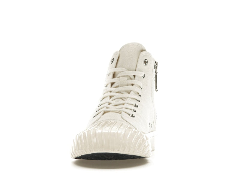 Kenzo School High Top Trainers Tiger Sole Off White