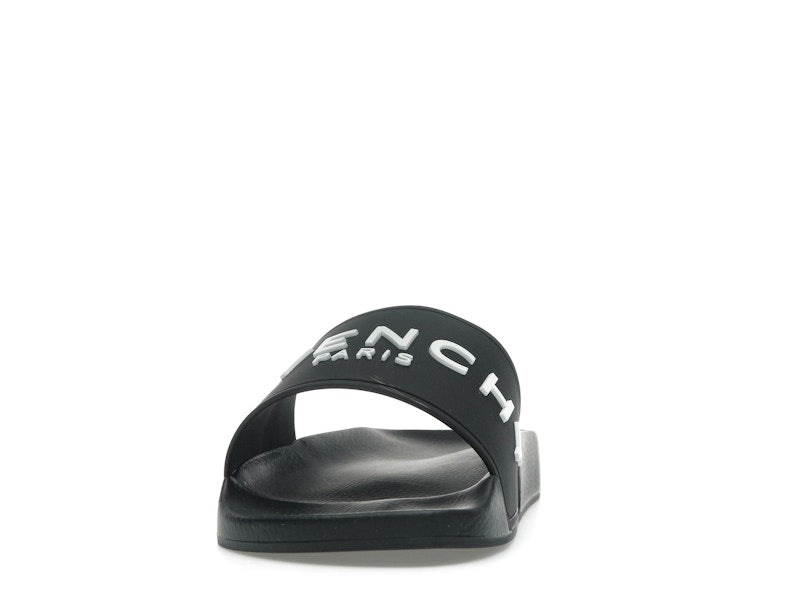 Givenchy Paris Slide Sandals Black