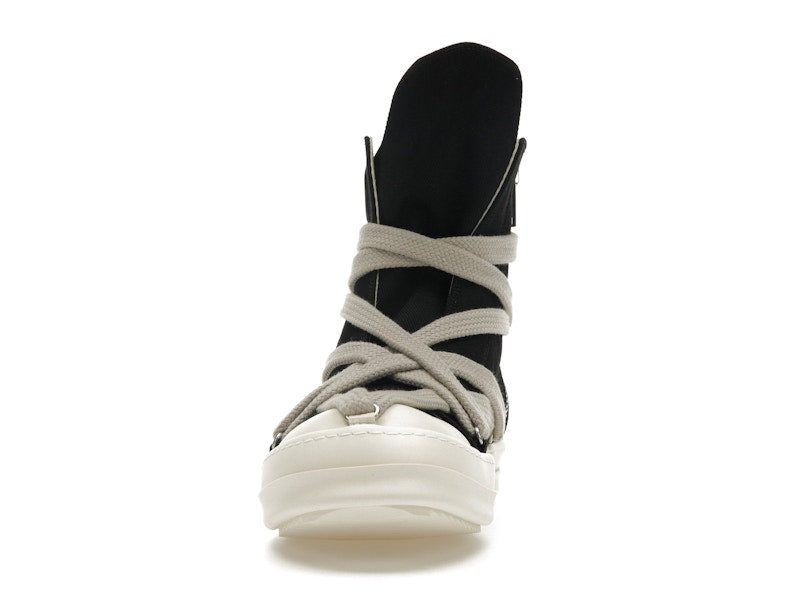 Rick Owens DRKSHDW Hexa High Black Pearl Milk Fat Lace