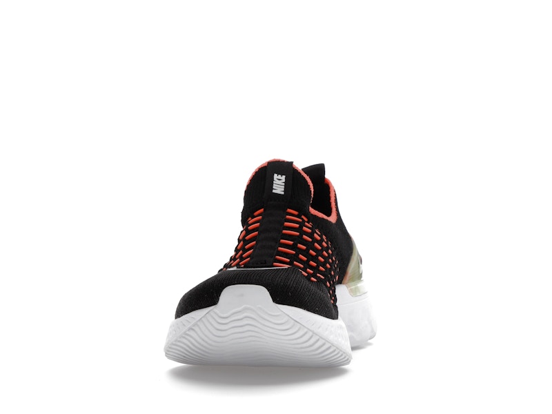 Nike React Phantom Run Flyknit Premium Black Bright Mango (Women's)