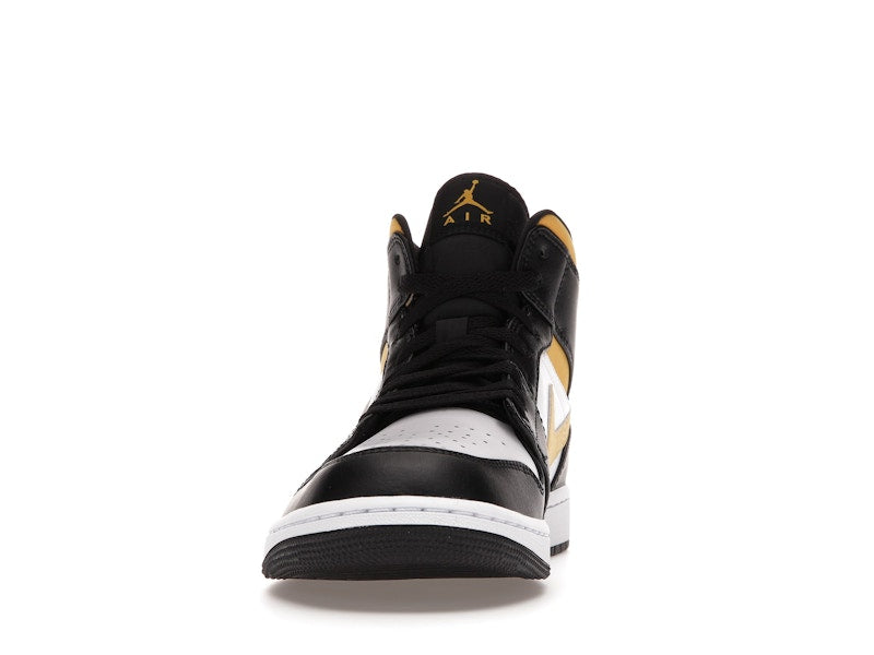 Jordan 1 Mid White Pollen Black