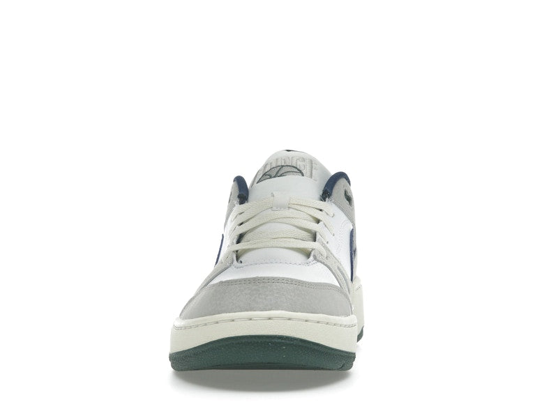 Nike Full Force Low White Midnight Navy Green
