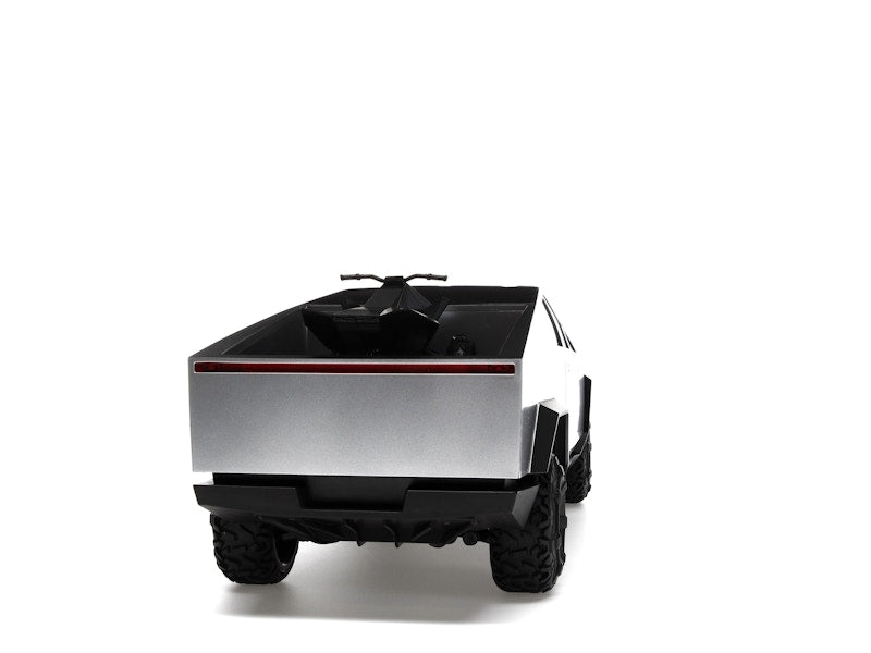 Hot Wheels x Tesla Cybertruck 1:10 Scale RC Car (2021 Version w/ Cyberquad)