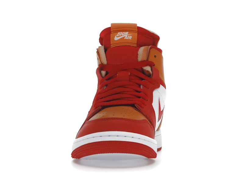 Jordan 1 High Zoom Air CMFT Fire Red Hot Curry (Women's)