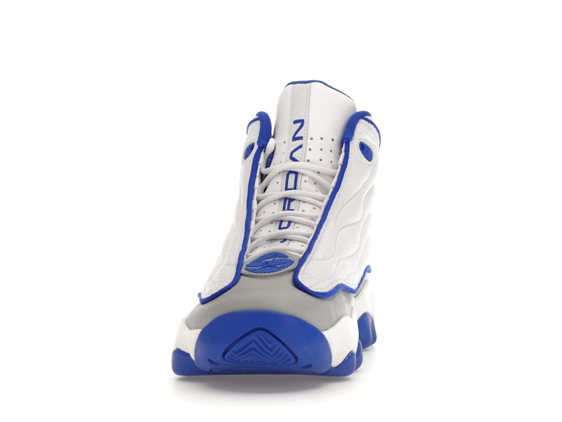 Jordan Pro Strong White Royal Grey