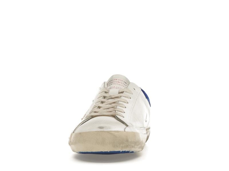 Golden Goose Super-Star White Snake Blue