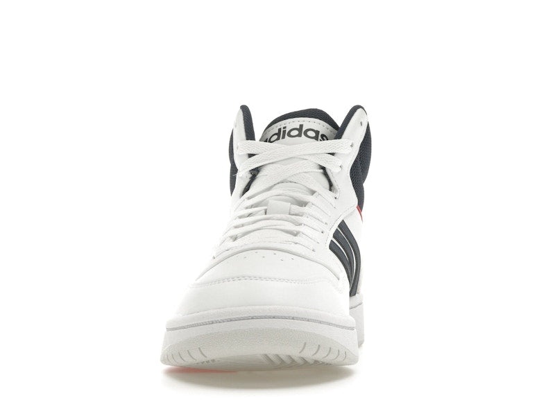 adidas Hoops 3.0 White Navy Red
